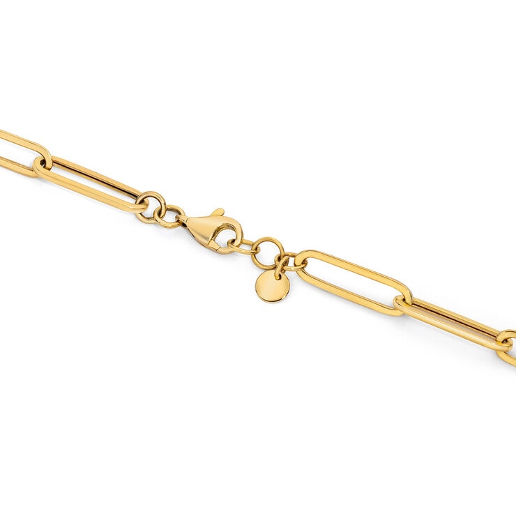 Collar, Corazón, Oro Amarillo de 14K — Imagen 4 de 4