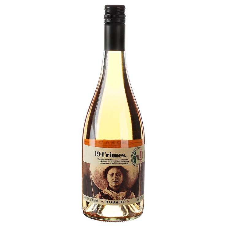 Vino Rosado 19 Crimes 750 ml