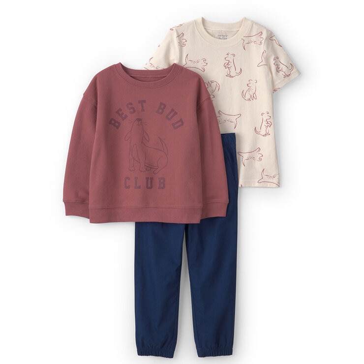 Carter's Conjunto 3 Piezas para Niños y Niñas Varias Tallas y Colores — Imagen 2 de 4
