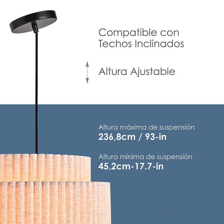 Acento, Lámpara Colgante Modelo Anora — Imagen 3 de 4