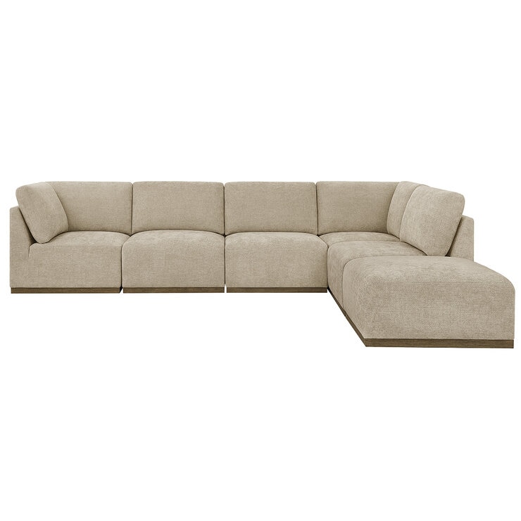 Henredon, Murphy, Seccional Modular de 6 Piezas con Otomano — Imagen 3 de 4
