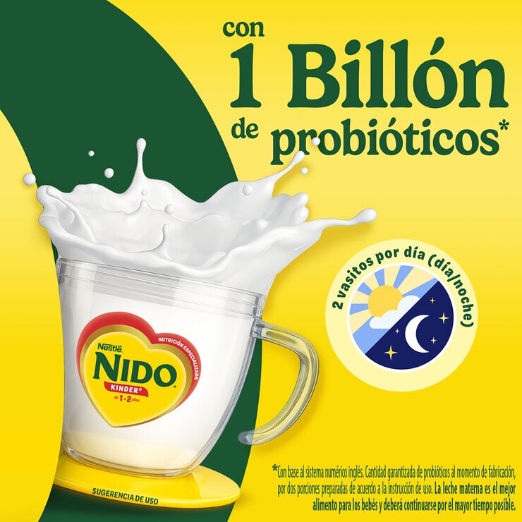 Nido Kinder, Leche En Polvo 2.97 kg — Imagen 2 de 4