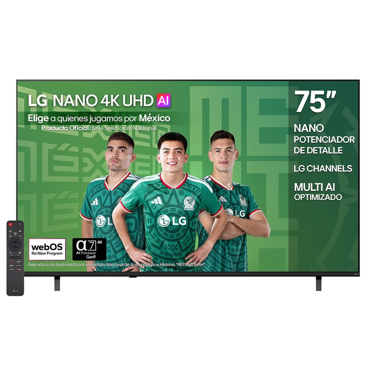 LG Pantalla 75" Nano UHD 4K Smart TV — Imagen 2 de 4