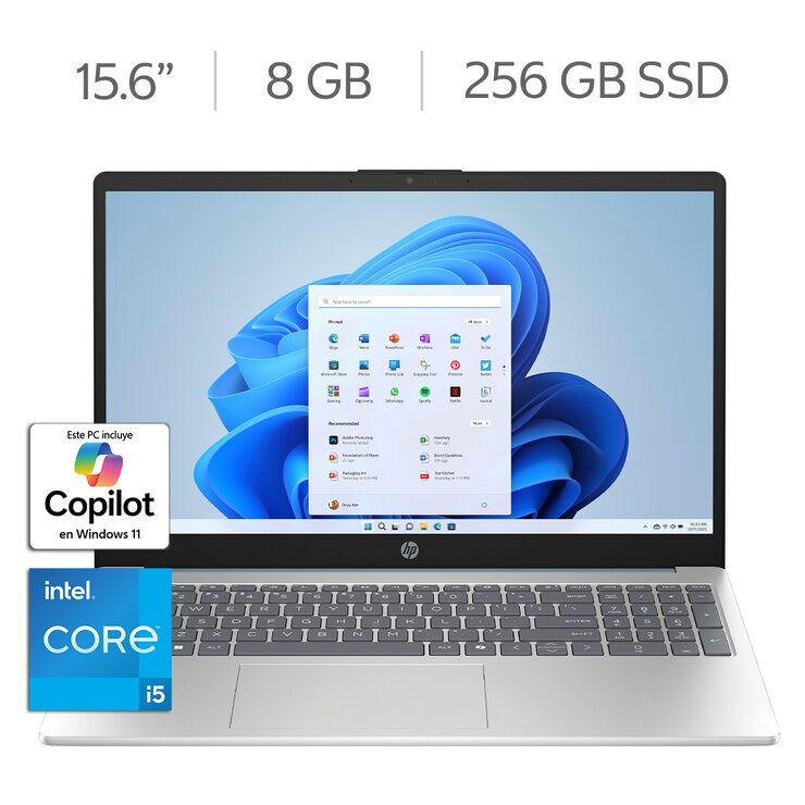 HP Laptop 15-fd0161la 15.6" FHD Intel Core i5-1334U 8GB 256GB