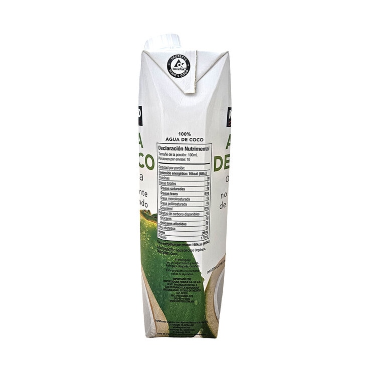 Kirkland Signature Agua de Coco Orgánica 9 l — Imagen 2 de 4