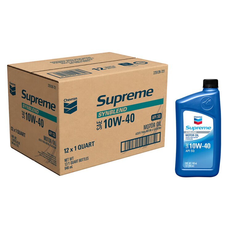 Chevron Aceite Semisintético 10W40 12/946ml