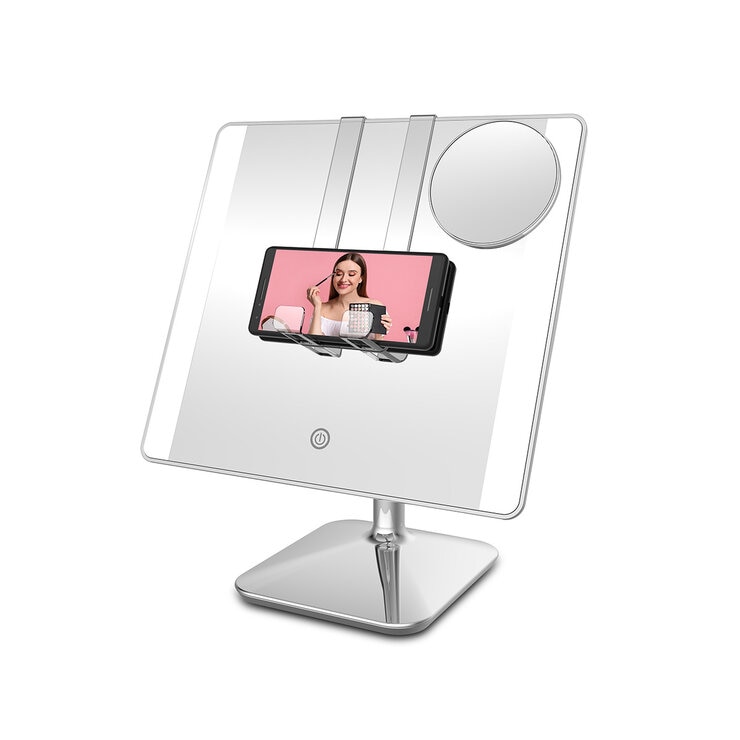 Conair, Espejo de Halo Cuadrado Con Luz LED BE04SM