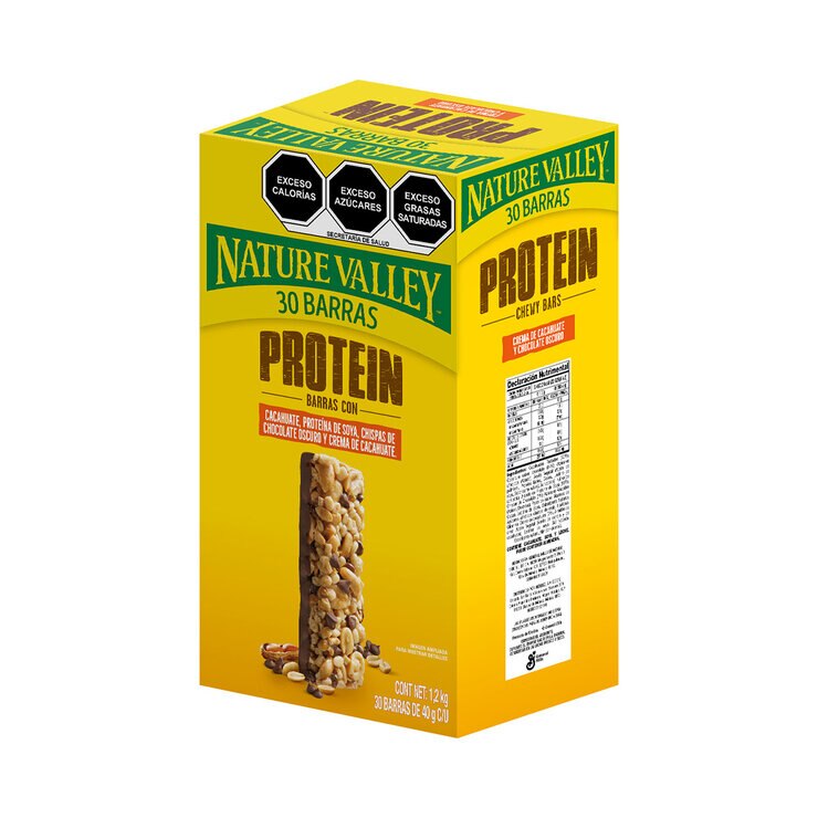 Nature Valley Barras de Cacahuate con Proteína de Soya 30 / 40 g — Imagen 2 de 2