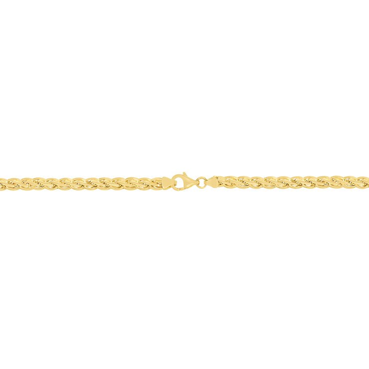 Pulsera de Eslabones de Fantasía, Oro Amarillo 14k — Imagen 3 de 4