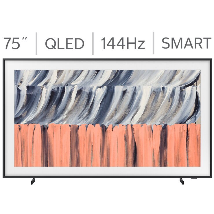 Samsung Pantalla 75" QLED The Frame 4K Smart TV + Marco