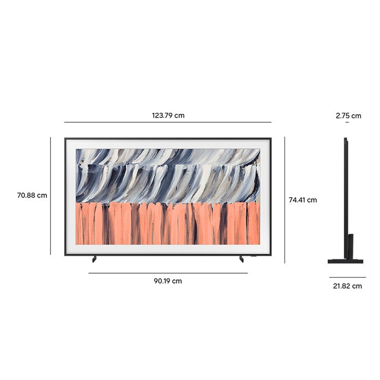 Samsung Pantalla 55" QLED The Frame 4K Smart TV + Marco — Imagen 2 de 4