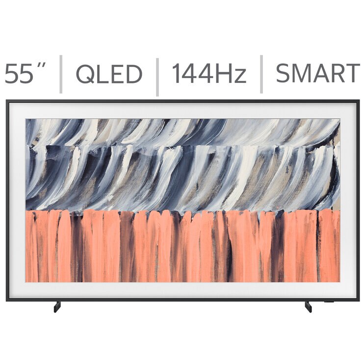Samsung Pantalla 55" QLED The Frame 4K Smart TV + Marco