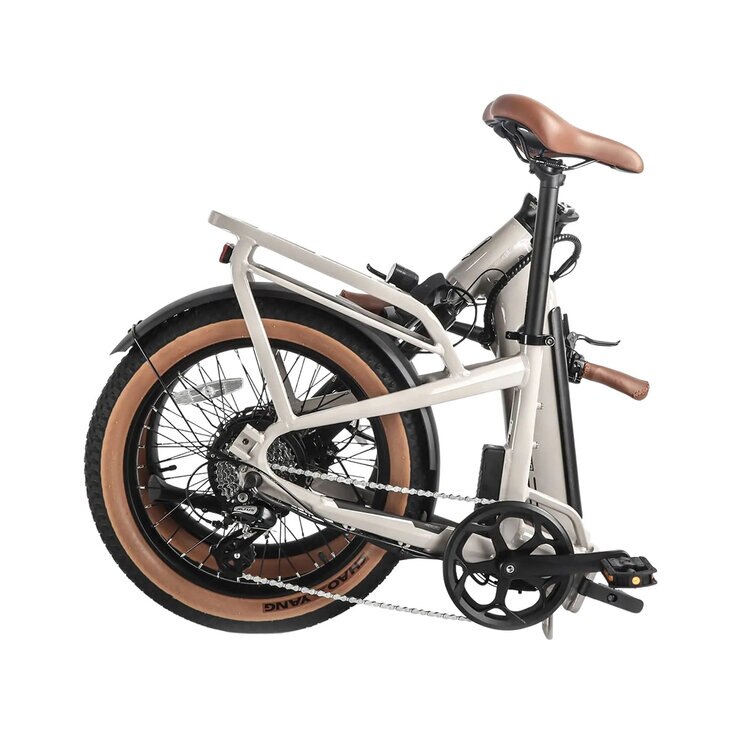 Bicicleta Electrica Ride 1Up Portola Plegable Blanca — Imagen 3 de 4