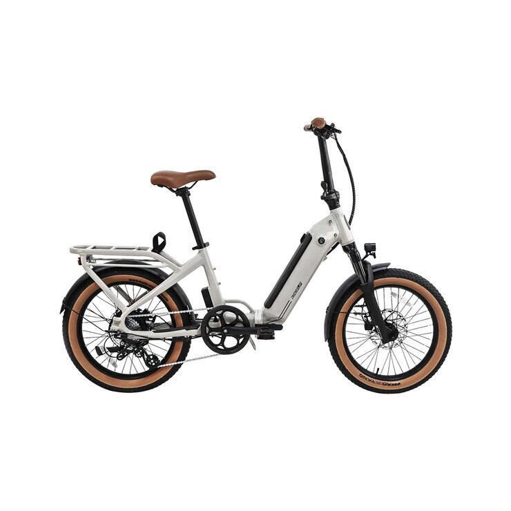 Bicicleta Electrica Ride 1Up Portola Plegable Blanca