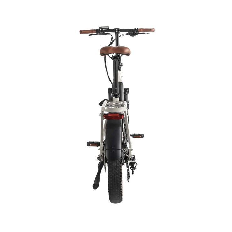 Bicicleta Electrica Ride 1Up Portola Plegable Blanca — Imagen 4 de 4