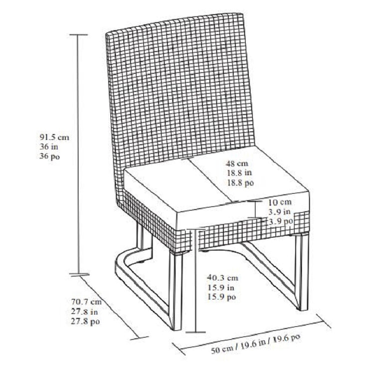 Agio, Luna Comedor para Exterior de 9 Piezas — Imagen 2 de 4