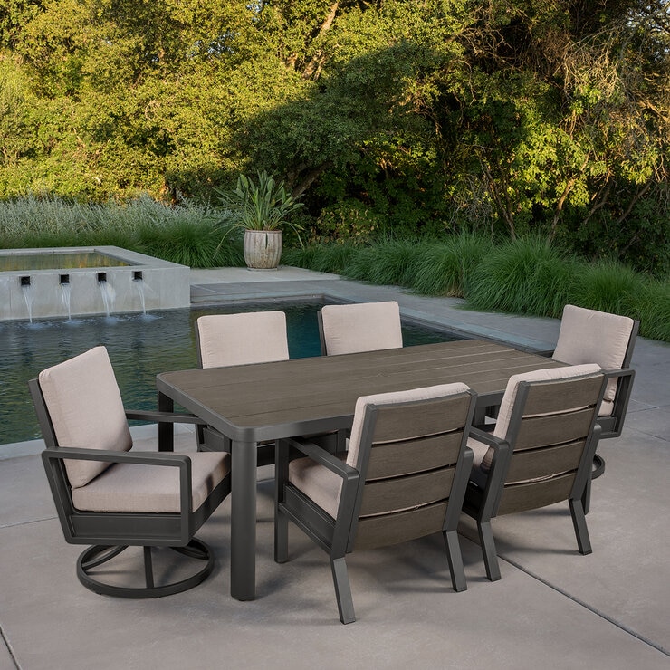 SunVilla, Beckett Comedor para Exterior de 7 Piezas — Imagen 2 de 4