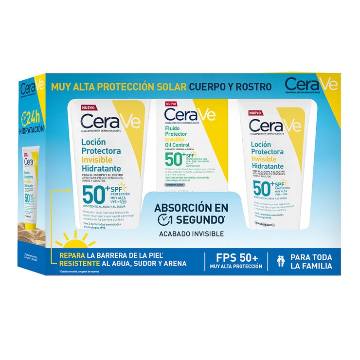 CeraVe Loción Protectora FPS 50+ 404 ml