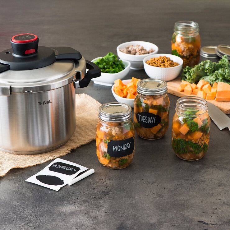 T-Fal Clipso Olla de Presión de Acero Inoxidable de 7.6 L — Imagen 3 de 4