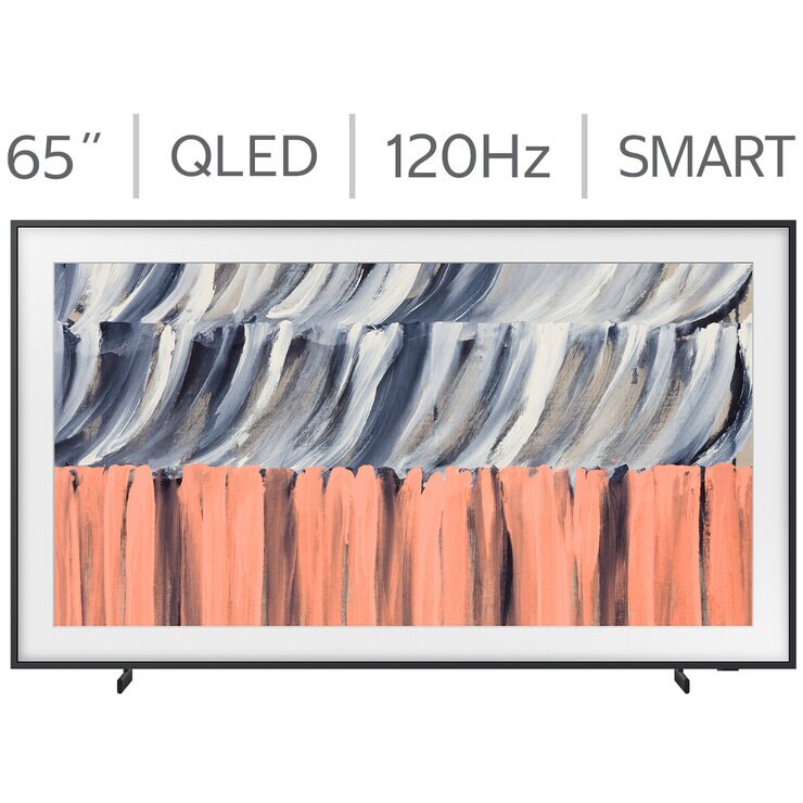 Samsung Pantalla 65" QLED The Frame 4K Smart TV + Marco