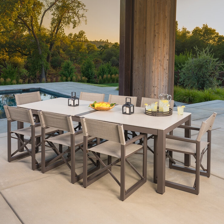 SunVilla, Anchor Comedor para Exterior de 9 Piezas