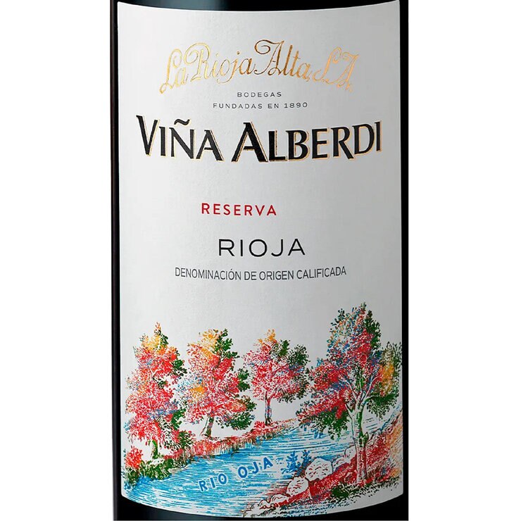 Vino Tinto Viña Alberdi Reserva 750 ml — Imagen 3 de 3