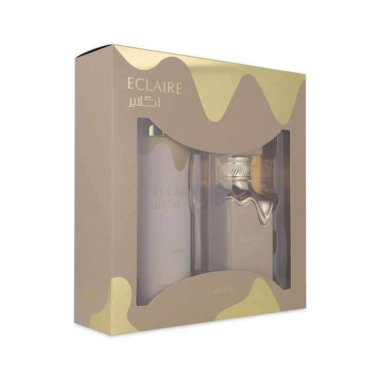 Lattafa Eclaire Set de 2 Pzs 100 ml + Desodorante 200 ml — Imagen 2 de 3