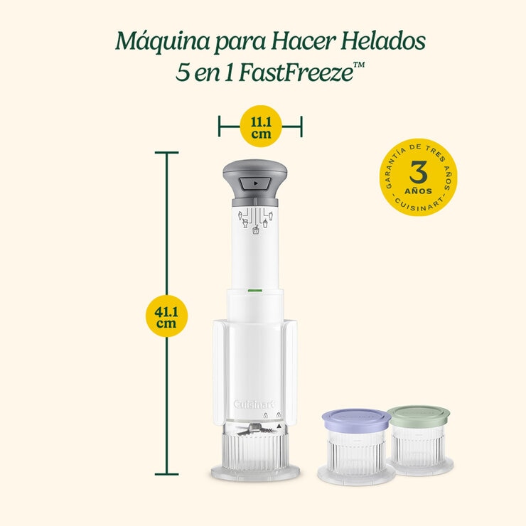 Cuisinart, Máquina para hacer Helados 5 en 1 FastFreeze — Imagen 2 de 4