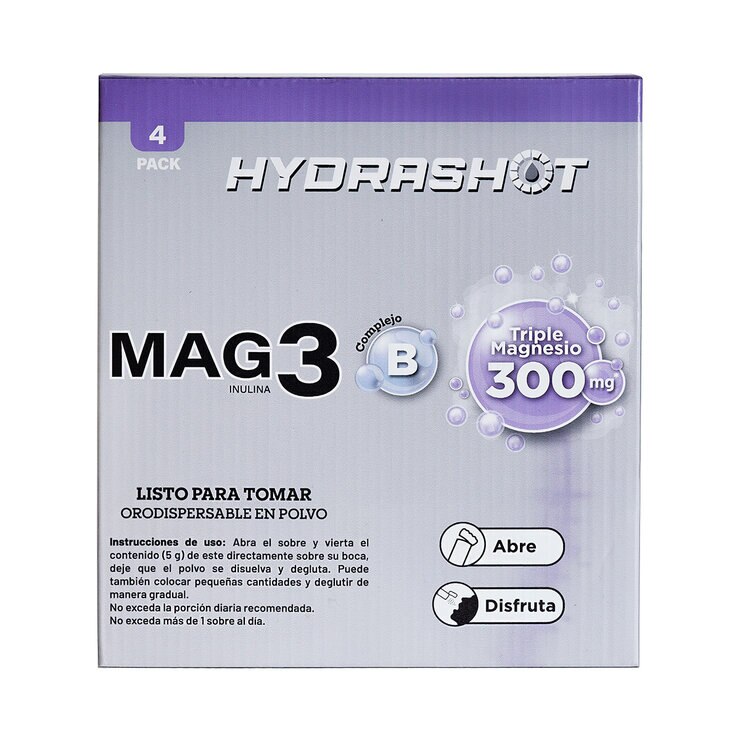 Hydrashot Mag3 60 Sobres — Imagen 2 de 4