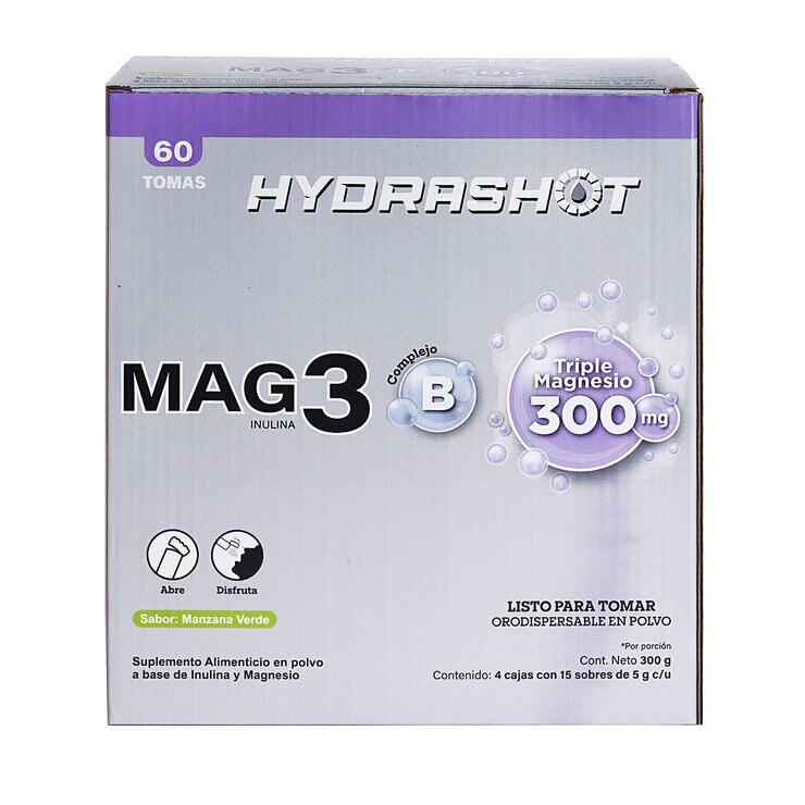 Hydrashot Mag3 60 Sobres