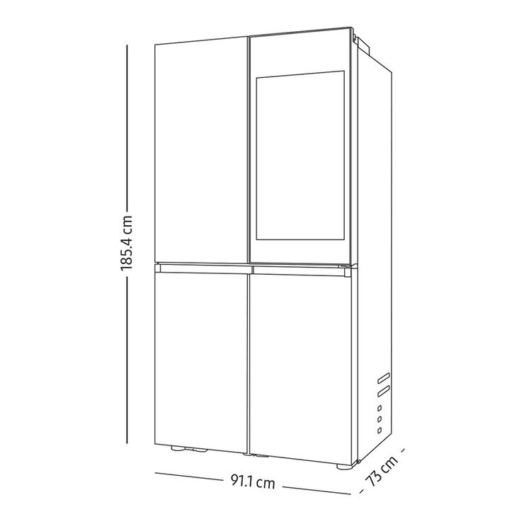 Samsung Refrigerador 23' French Door Family Hub — Imagen 3 de 4