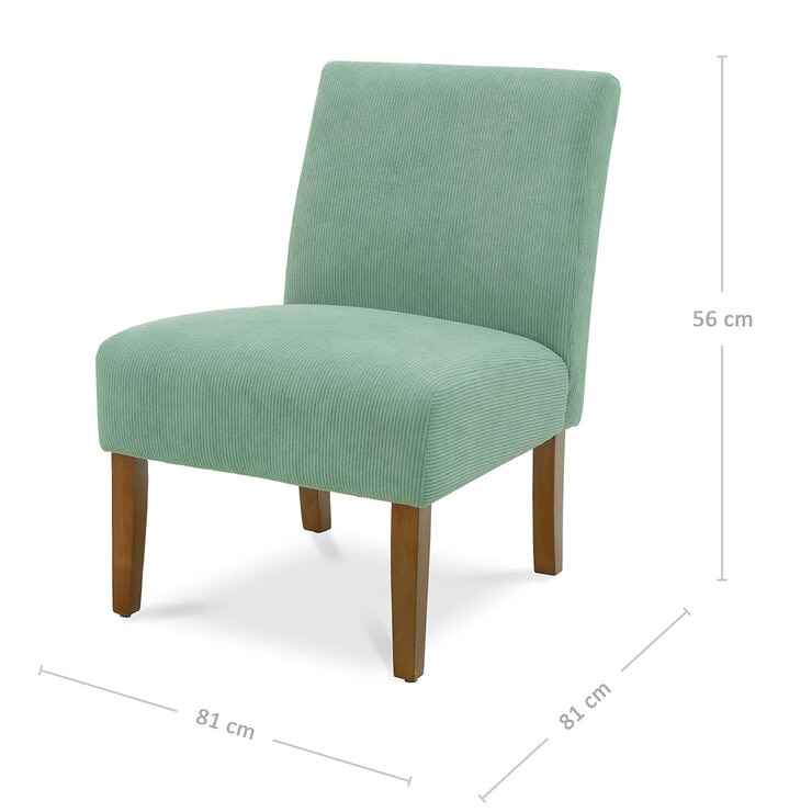 Tamarindo, Sillón de Tela Azul — Imagen 4 de 4