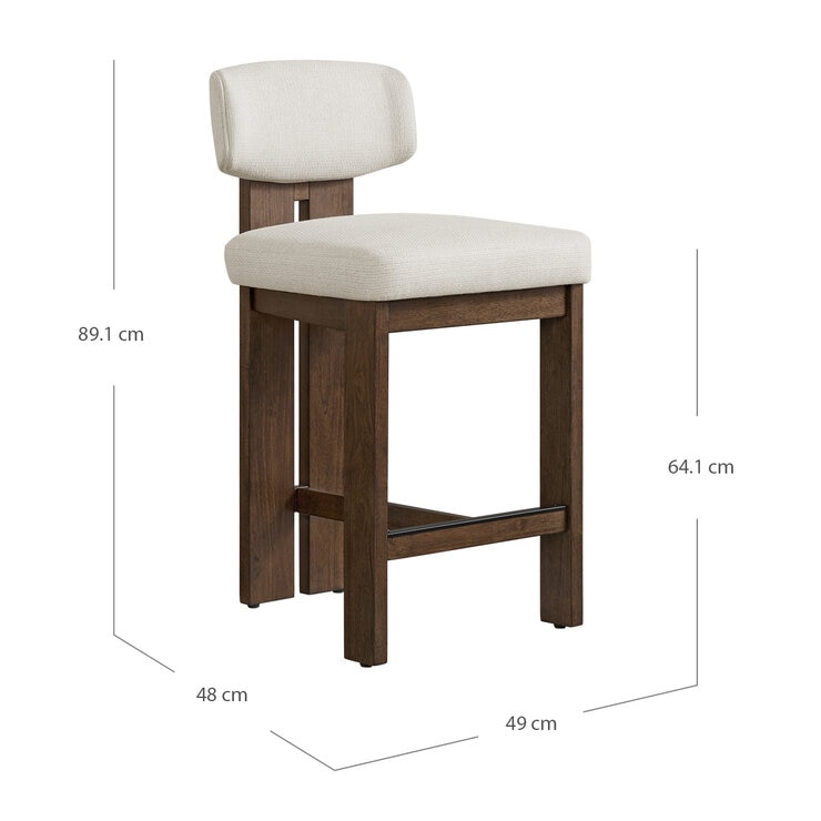 Bayside Furnishings, Juego de 2 Taburetes para Mostrador — Imagen 4 de 4
