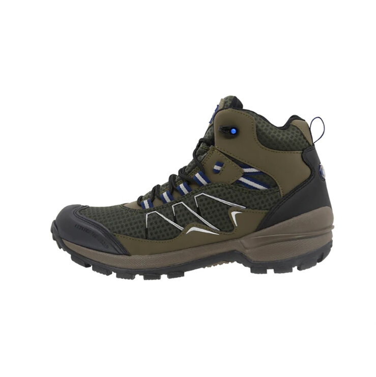 Discovery, Bota Hiking para Caballero, Color Verde Nobuck