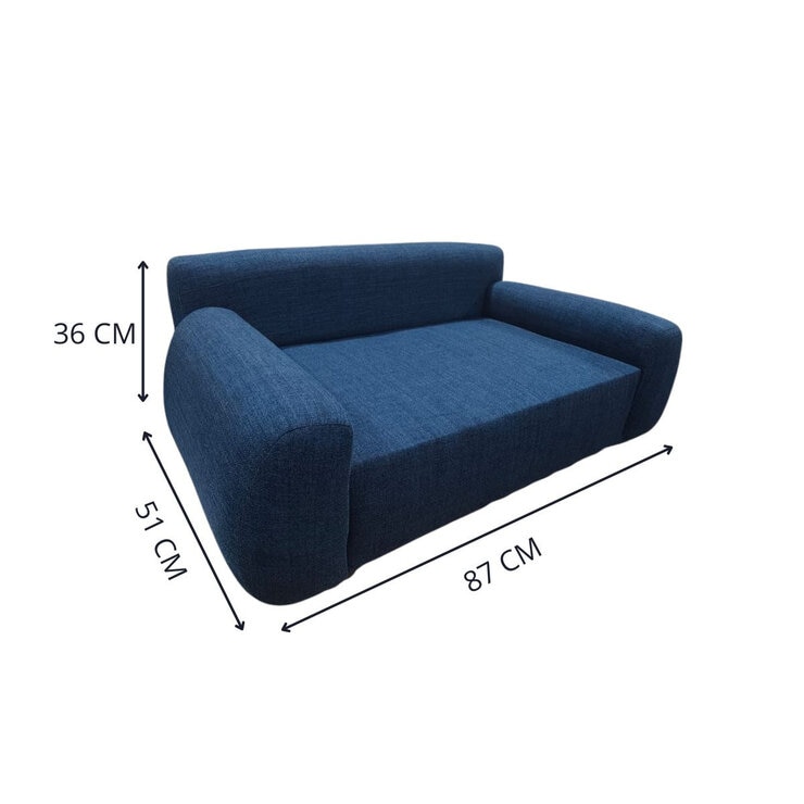 Maypet, Sofa para Mascota, Color Azul, Capacidad hasta 25 kg — Imagen 3 de 4