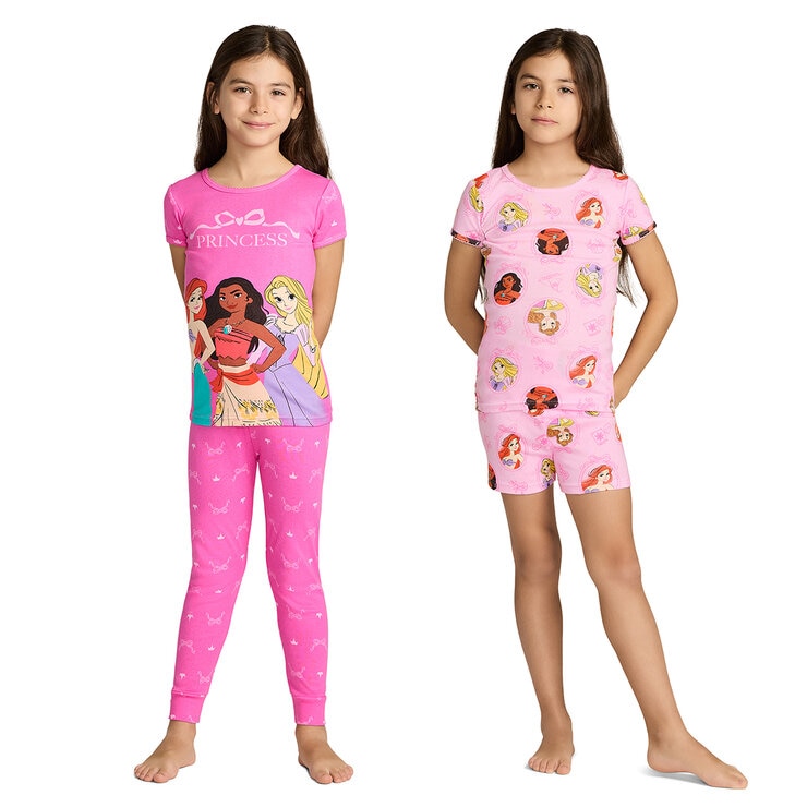 Pijama para Niños y Niñas 4 piezas Varias Tallas y Colores
