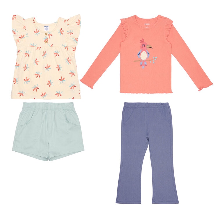 Pekkle Conjunto de 4 piezas para Niños y Niñas Varias Tallas y Colores — Imagen 2 de 4