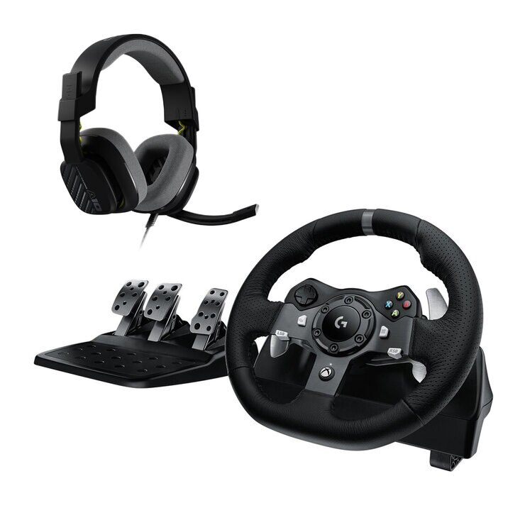 Logitech Volante + Headset — Imagen 2 de 2