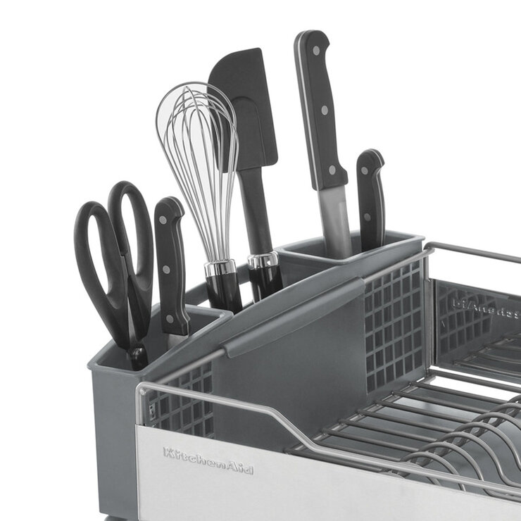 KitchenAid Escurridor de Platos de Acero Inoxidable Grande — Imagen 2 de 4