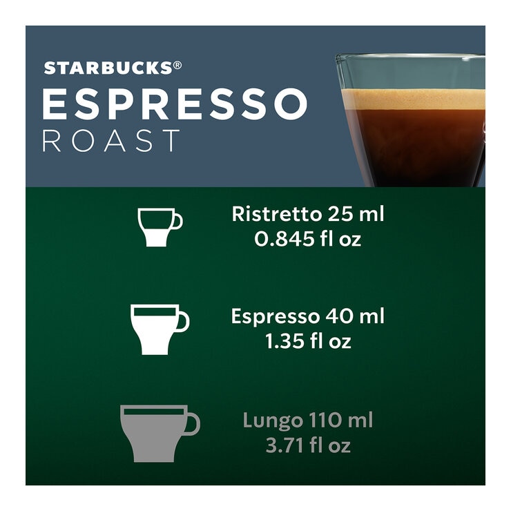 Starbucks Cápsulas Nespresso, 40 cápsulas Café Espresso Roast y Verona — Imagen 3 de 4