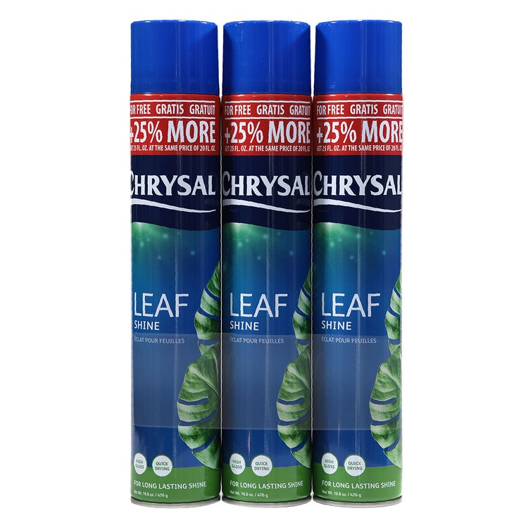 Chrysal Leafshine, Abrillantador para hojas de plantas