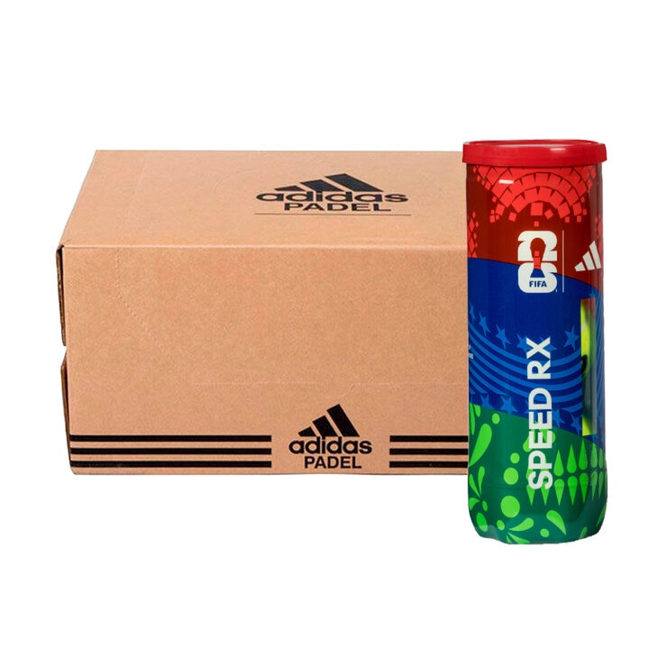 Adidas Pelotas de Padel Speed Rx 24 Tubos Edición del Mundial