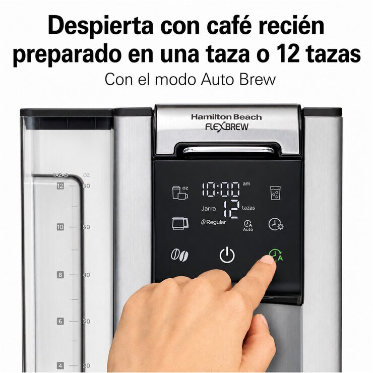 Hamilton Beach, Cafetera FlexBrew Advanced 5 en 1 — Imagen 3 de 4