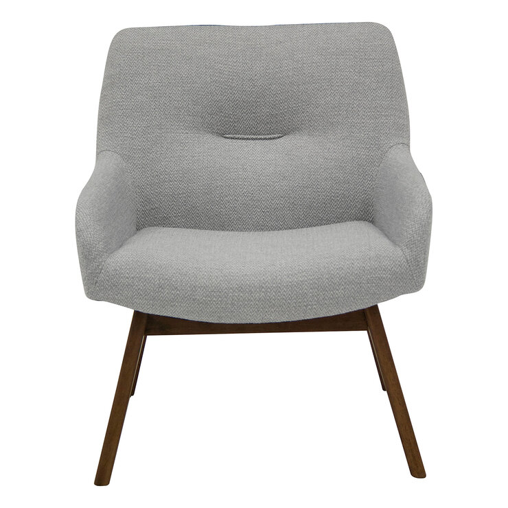 Tamarindo, Sillón de Tela Gris — Imagen 3 de 4