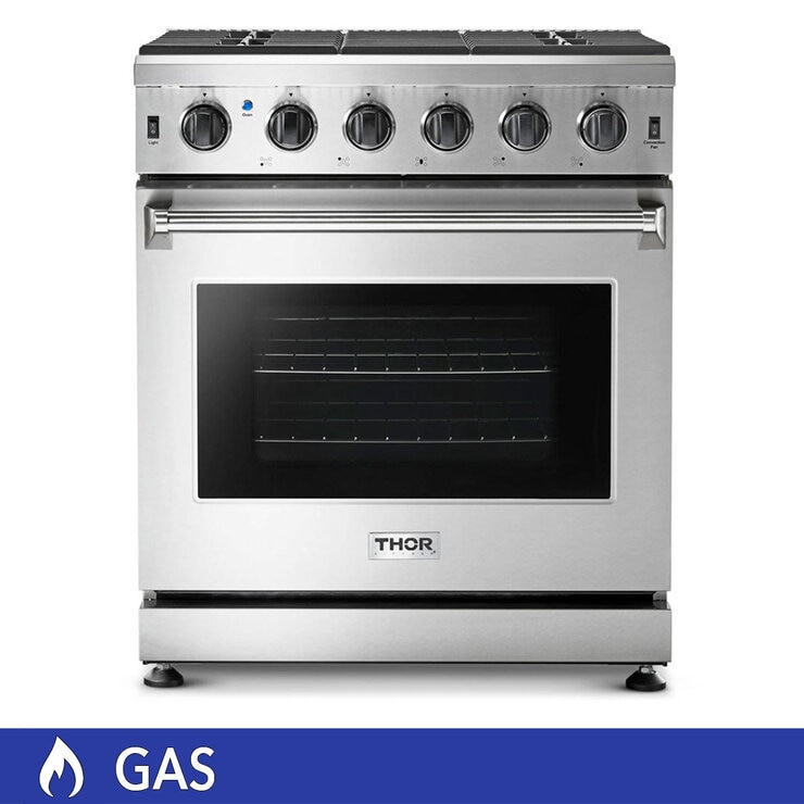Thor Kitchen Estufa de Gas 76cm