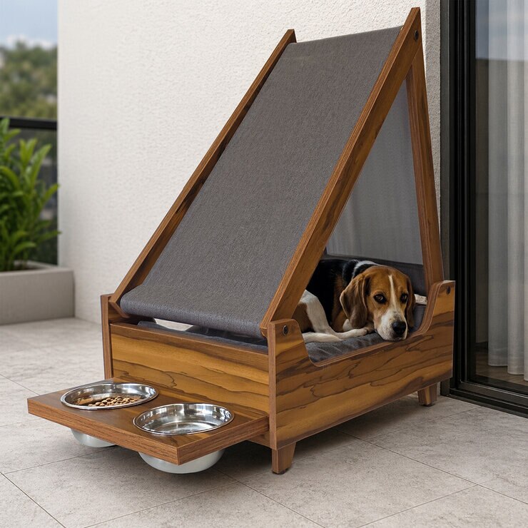 Skanor Cama para Mascotas Estilo Tipi Tamaño Chico — Imagen 3 de 4