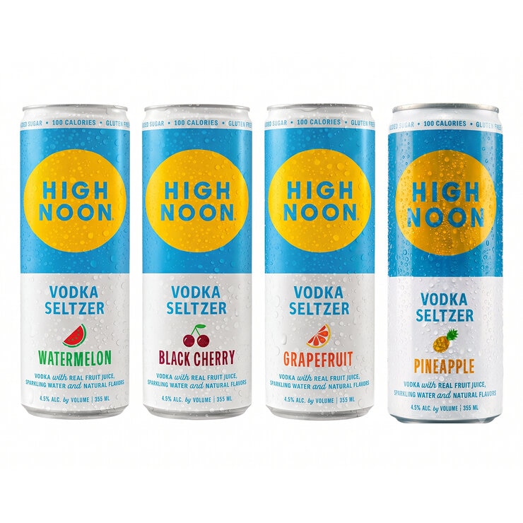 Hard Seltzer High Noon Sin Azúcar 8/355 ml — Imagen 2 de 2
