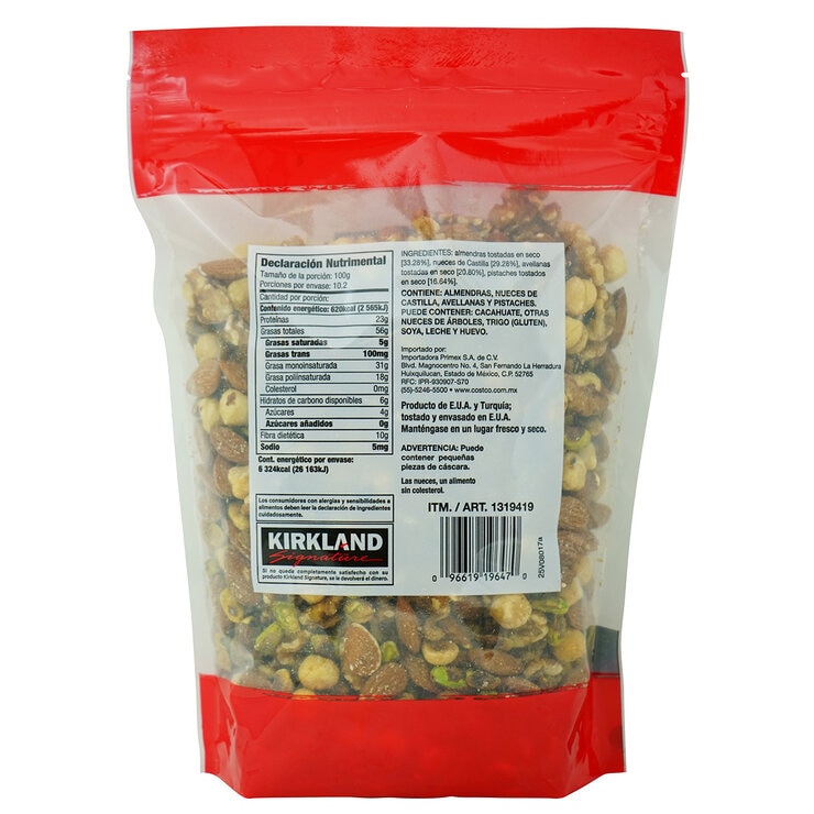Kirkland Signature Mezcla de Nueces Saludables Premium 1.02 kg — Imagen 2 de 2