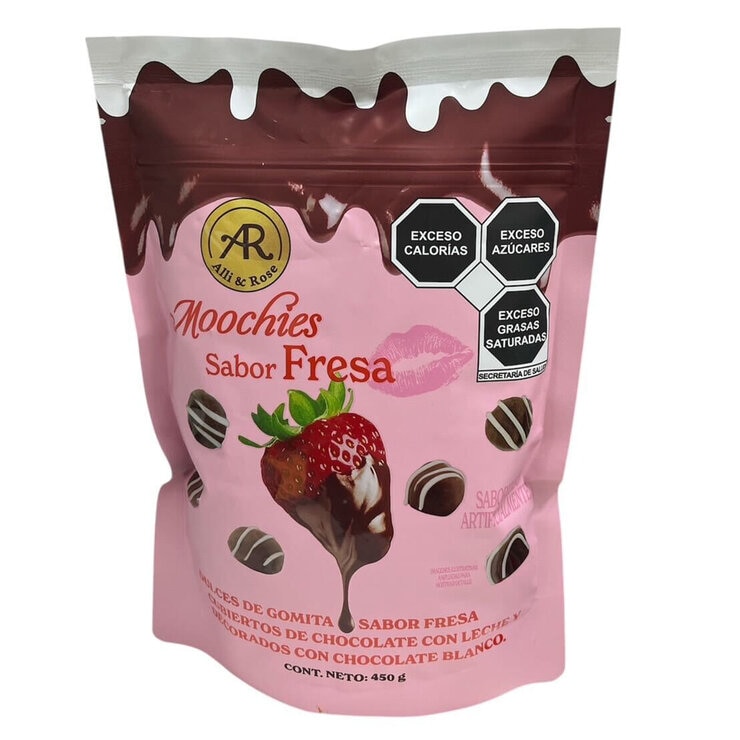 Alli & Rose Moochies Sabor Fresa 450 g