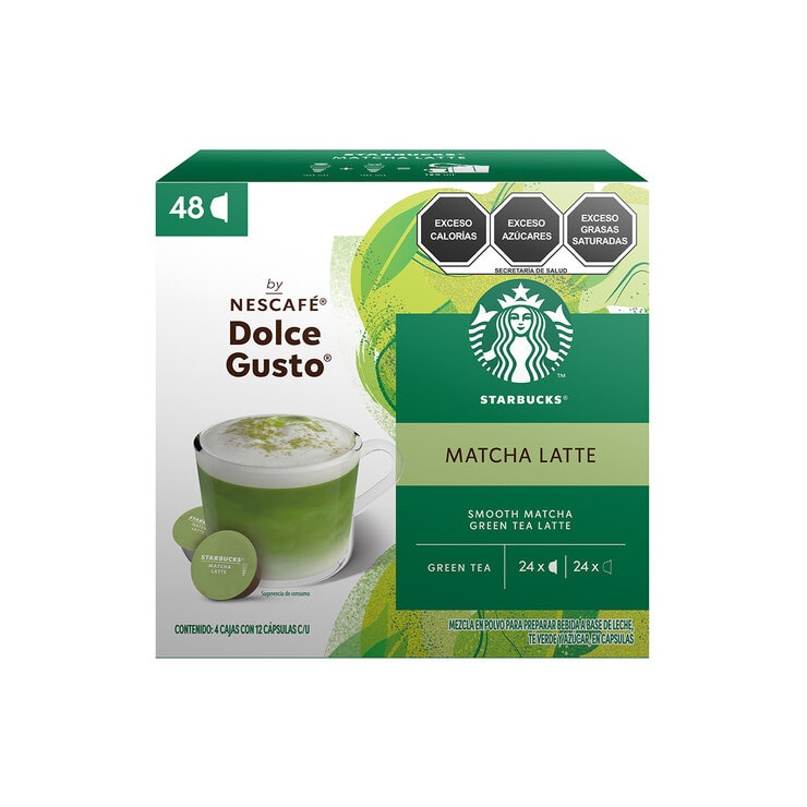 Nescafé Dolce Gusto, 48 Cápsulas sabor Matcha Latte